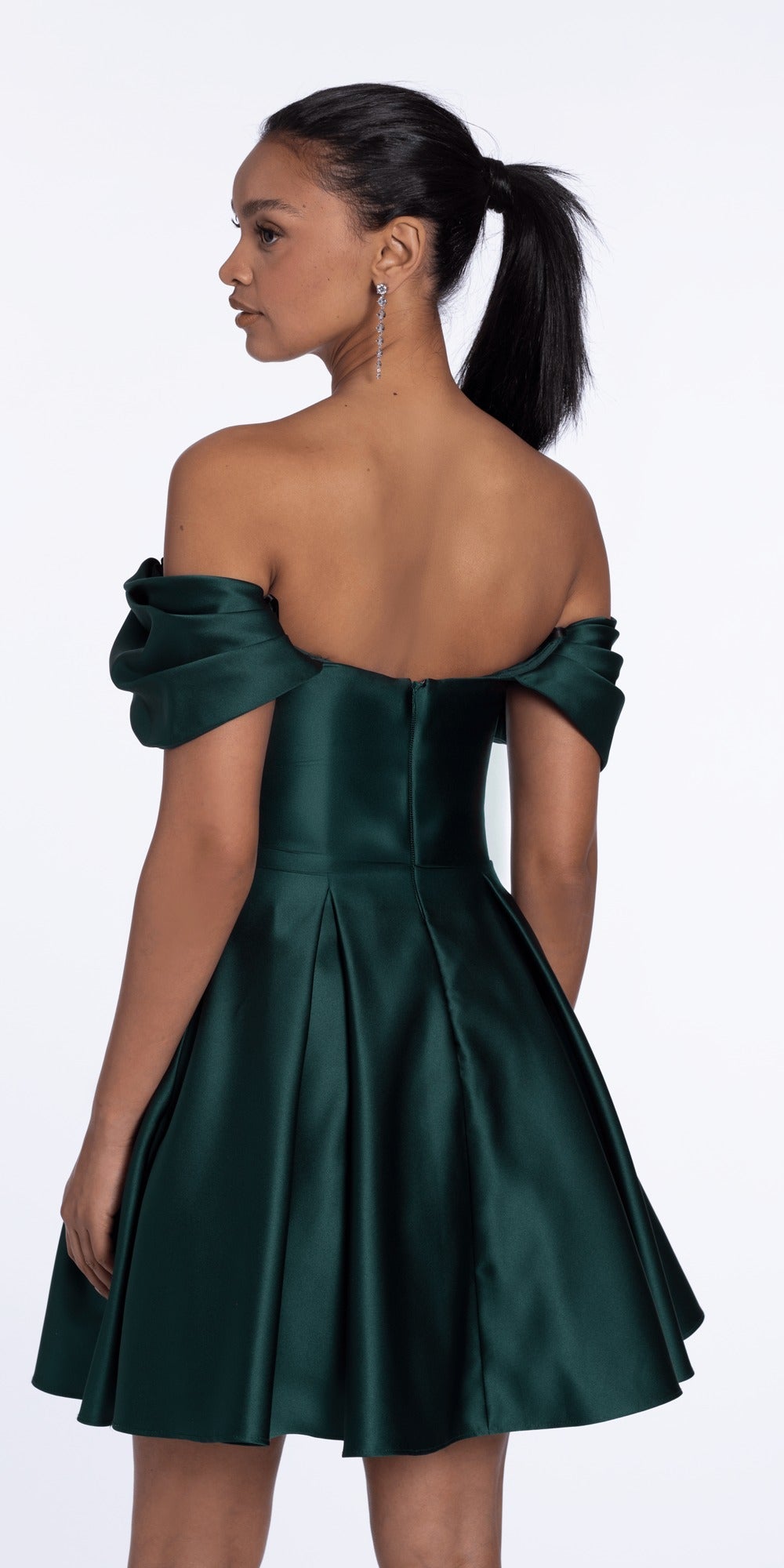 Tie Neck Halter Dress - Plus