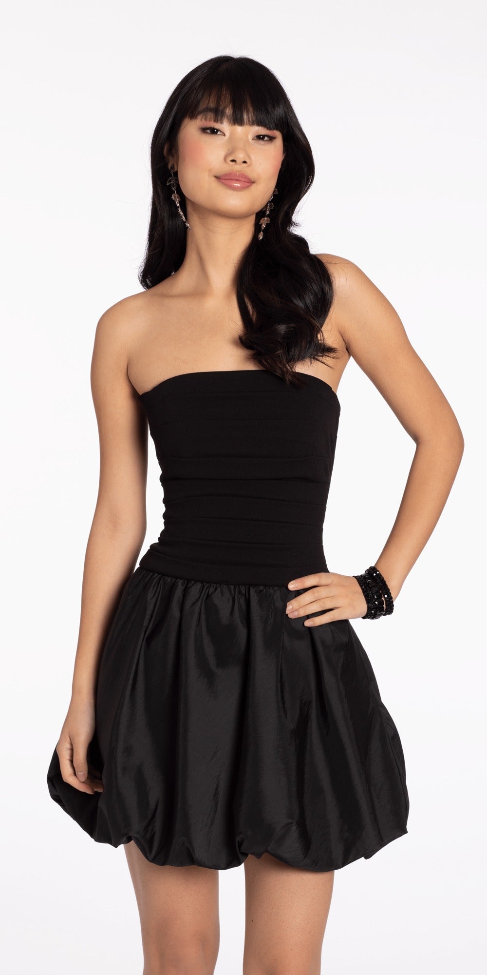 Glitter Corset Lace Up Back Mermaid Dress