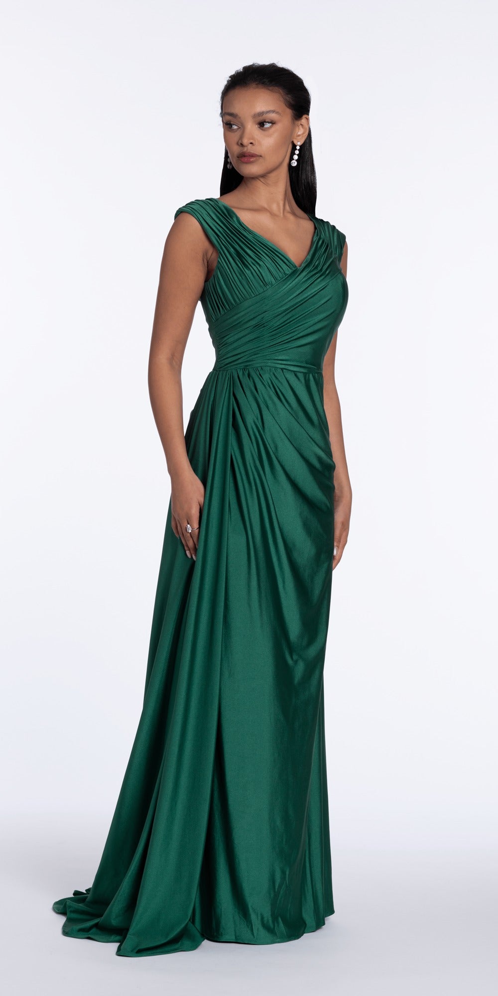 Glitter Tulle Embellished Sweetheart Ballgown