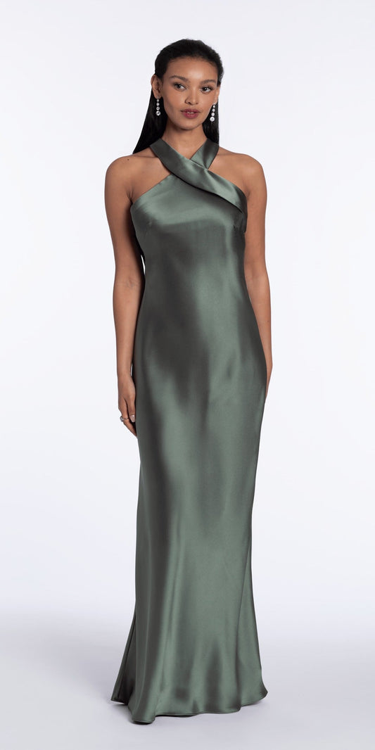 Print Mesh Off the Shoulder Tiered Corset Ballgown