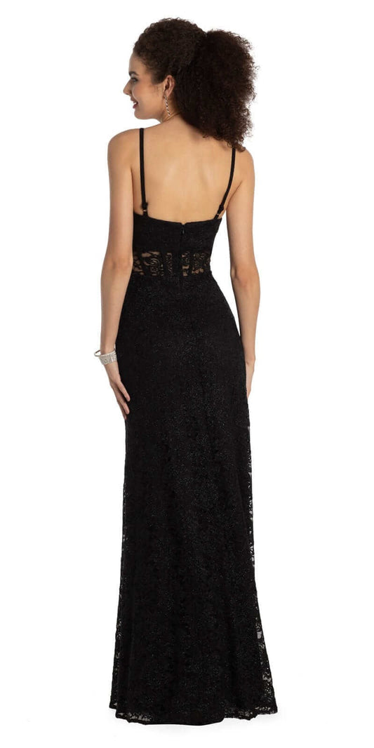 Beaded Corset Sweetheart Tiered Ballgown
