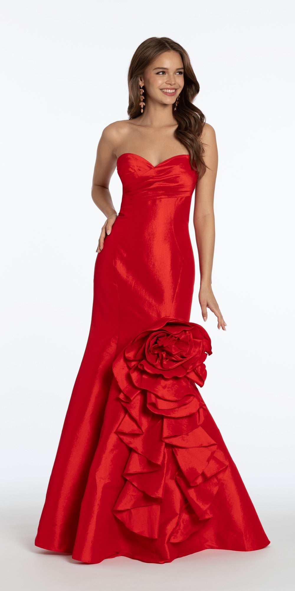 Sweetheart Tulle Ballgown with 3D Glitter Bows