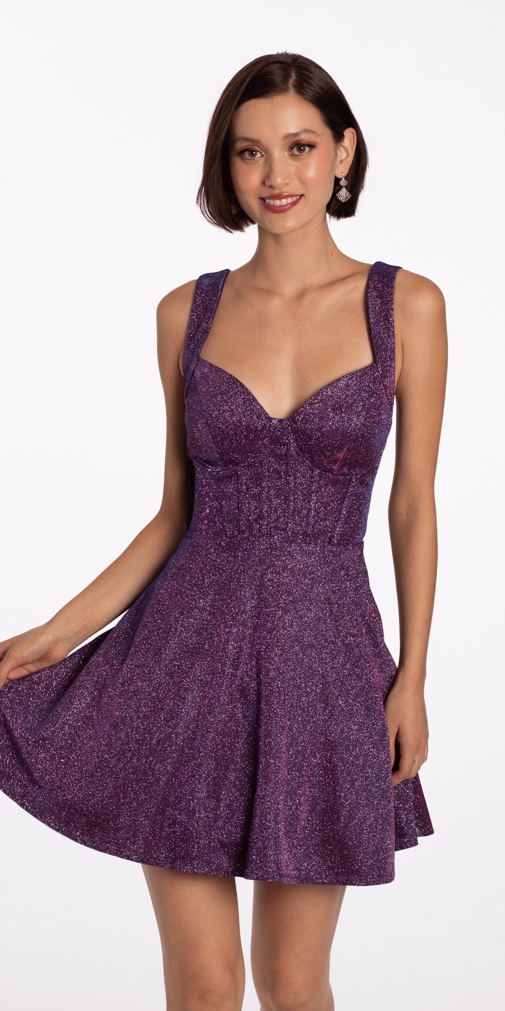 Satin Mermaid Sweetheart Dress - Plus