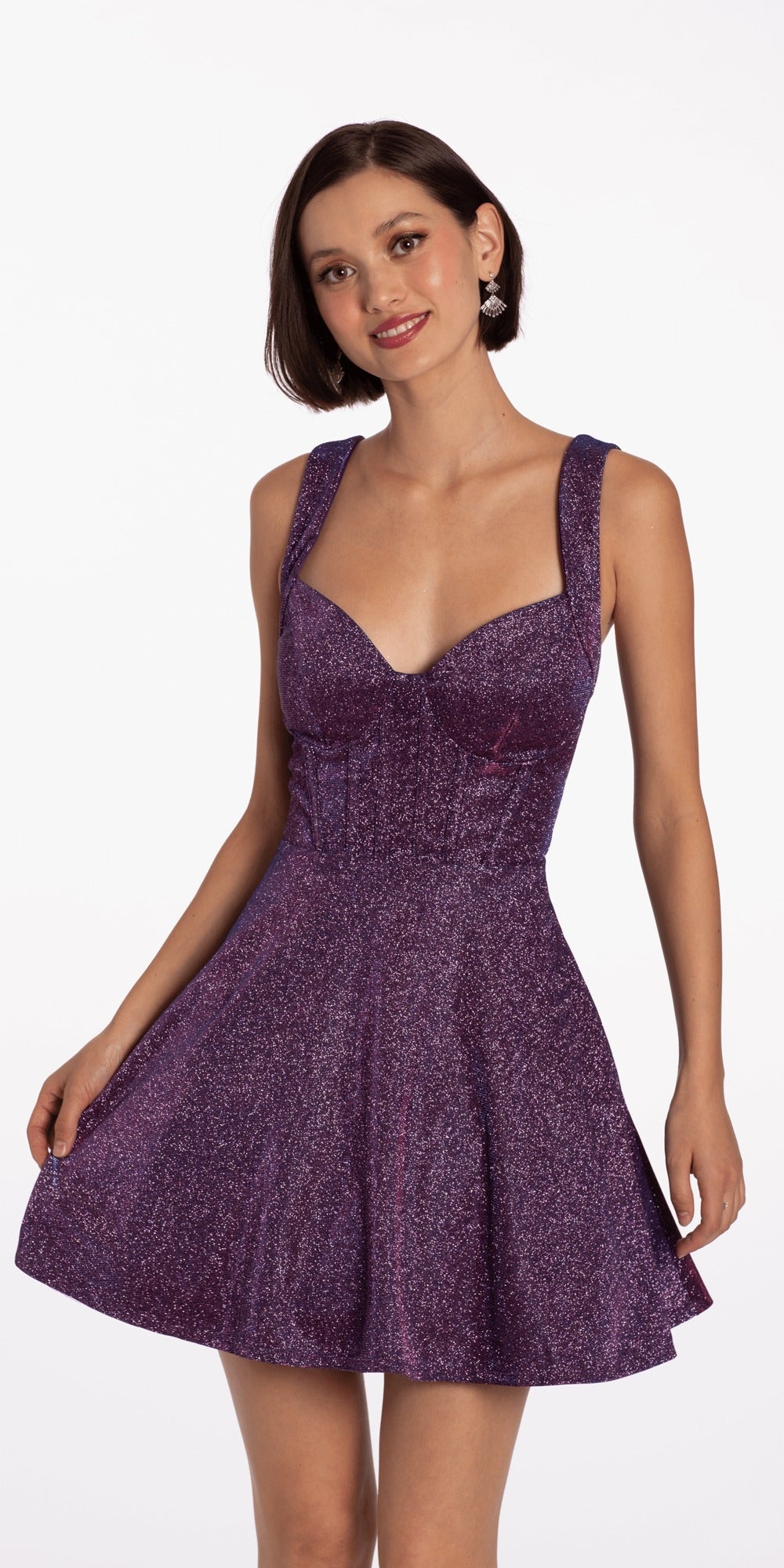 Satin Mermaid Sweetheart Dress - Plus
