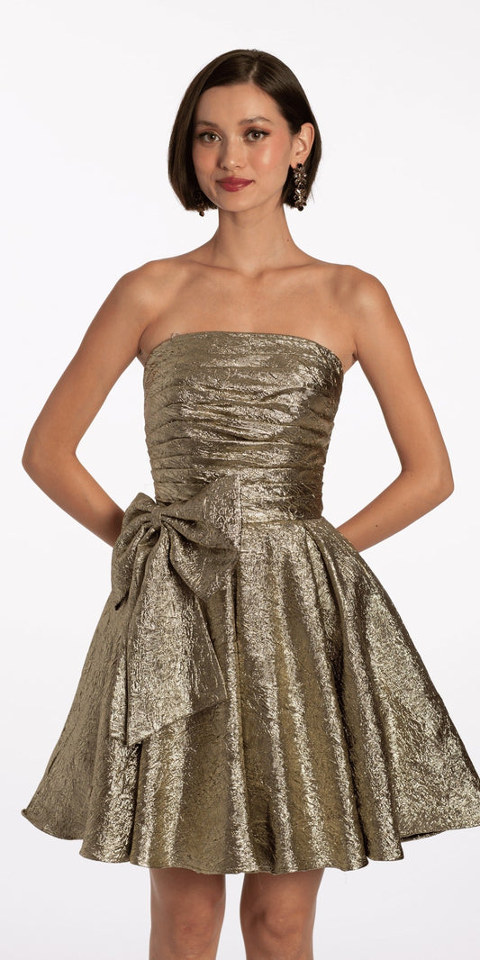 Satin Mermaid Sweetheart Dress - Petite