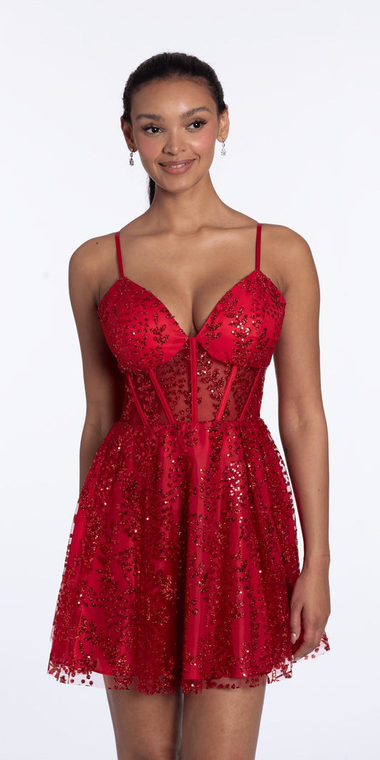Tie Neck Halter Dress - Plus