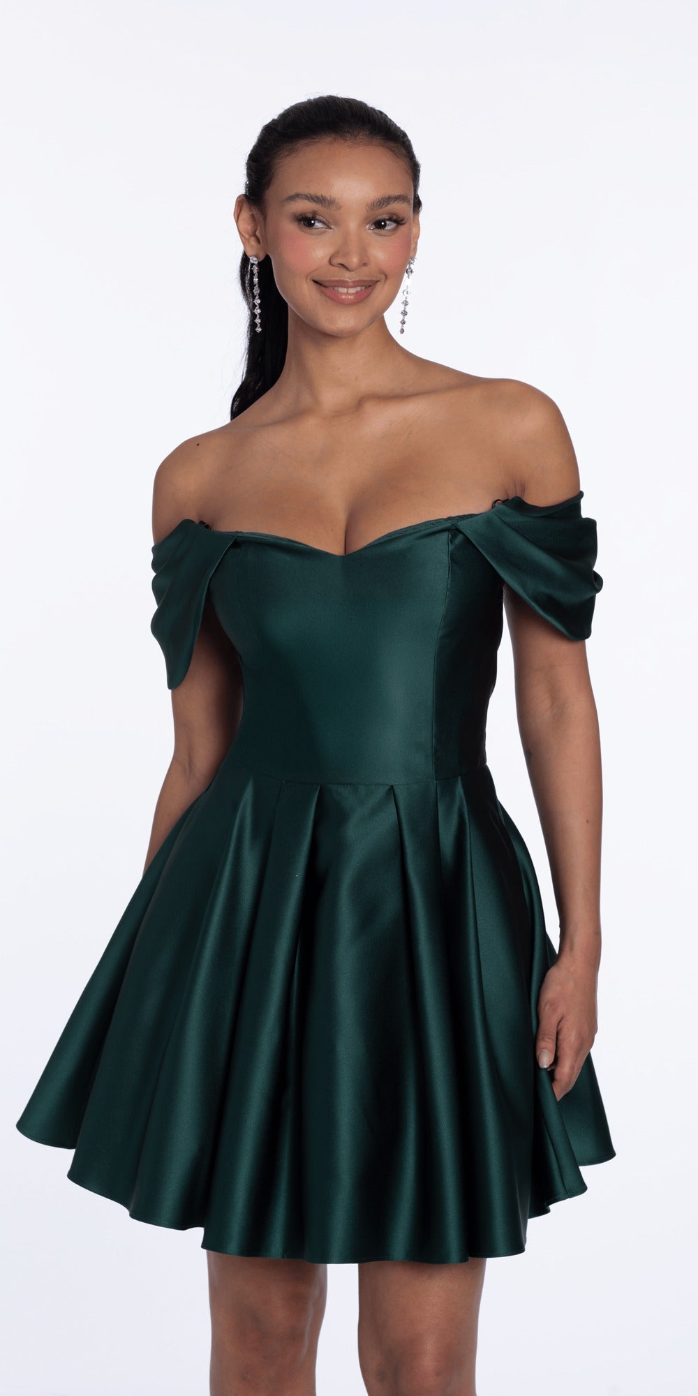Tie Neck Halter Dress - Plus