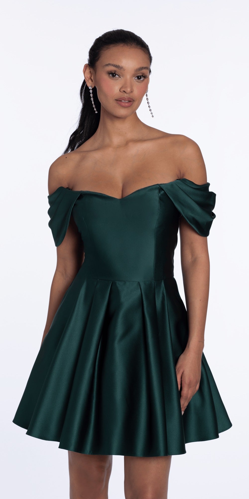 Tie Neck Halter Dress - Plus