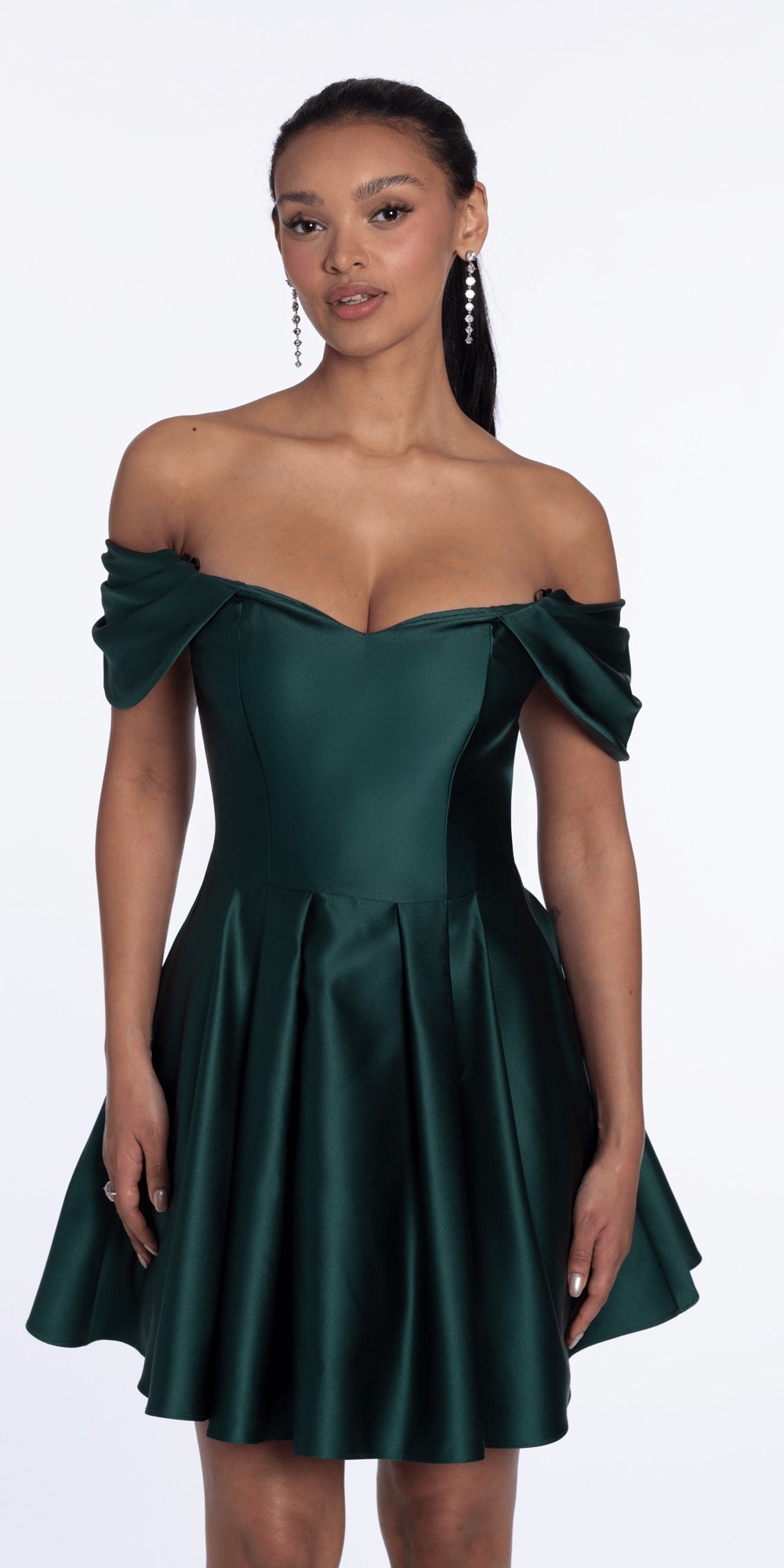 Tie Neck Halter Dress - Plus