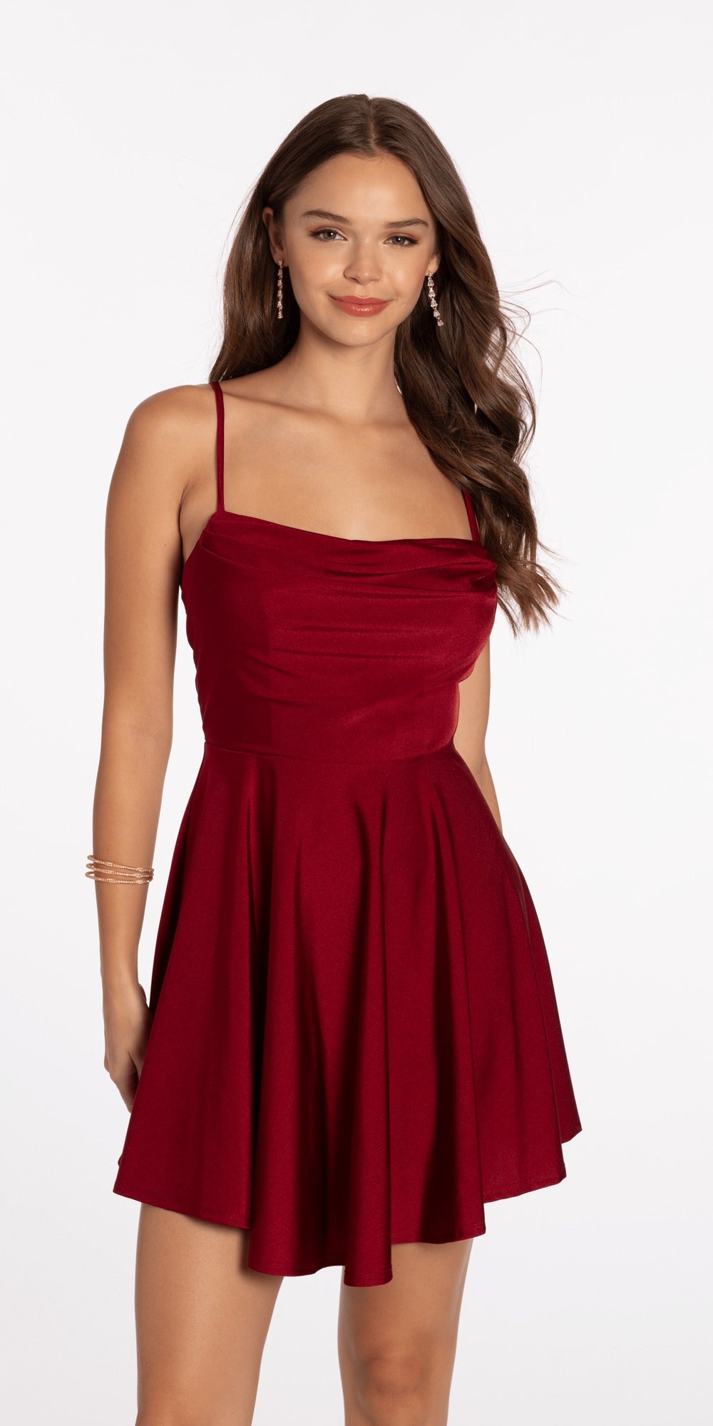 Satin Pleated Sweetheart Lace Up Ballgown with Pockets