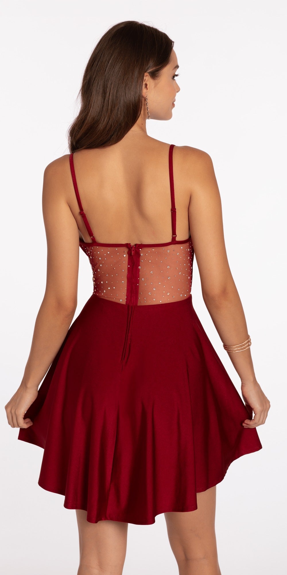 Satin Pleated Sweetheart Lace Up Ballgown with Pockets