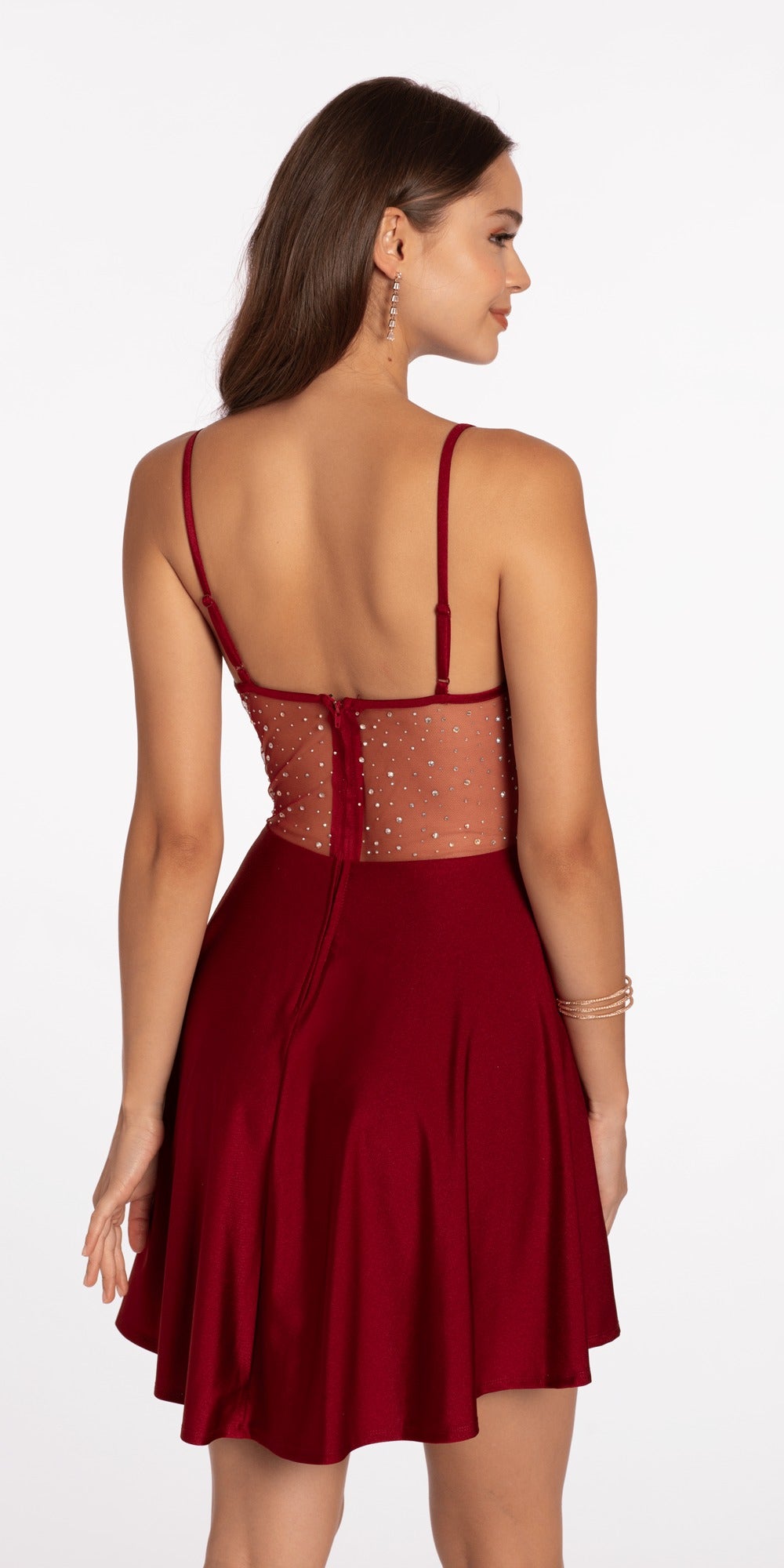 Satin Pleated Sweetheart Lace Up Ballgown with Pockets