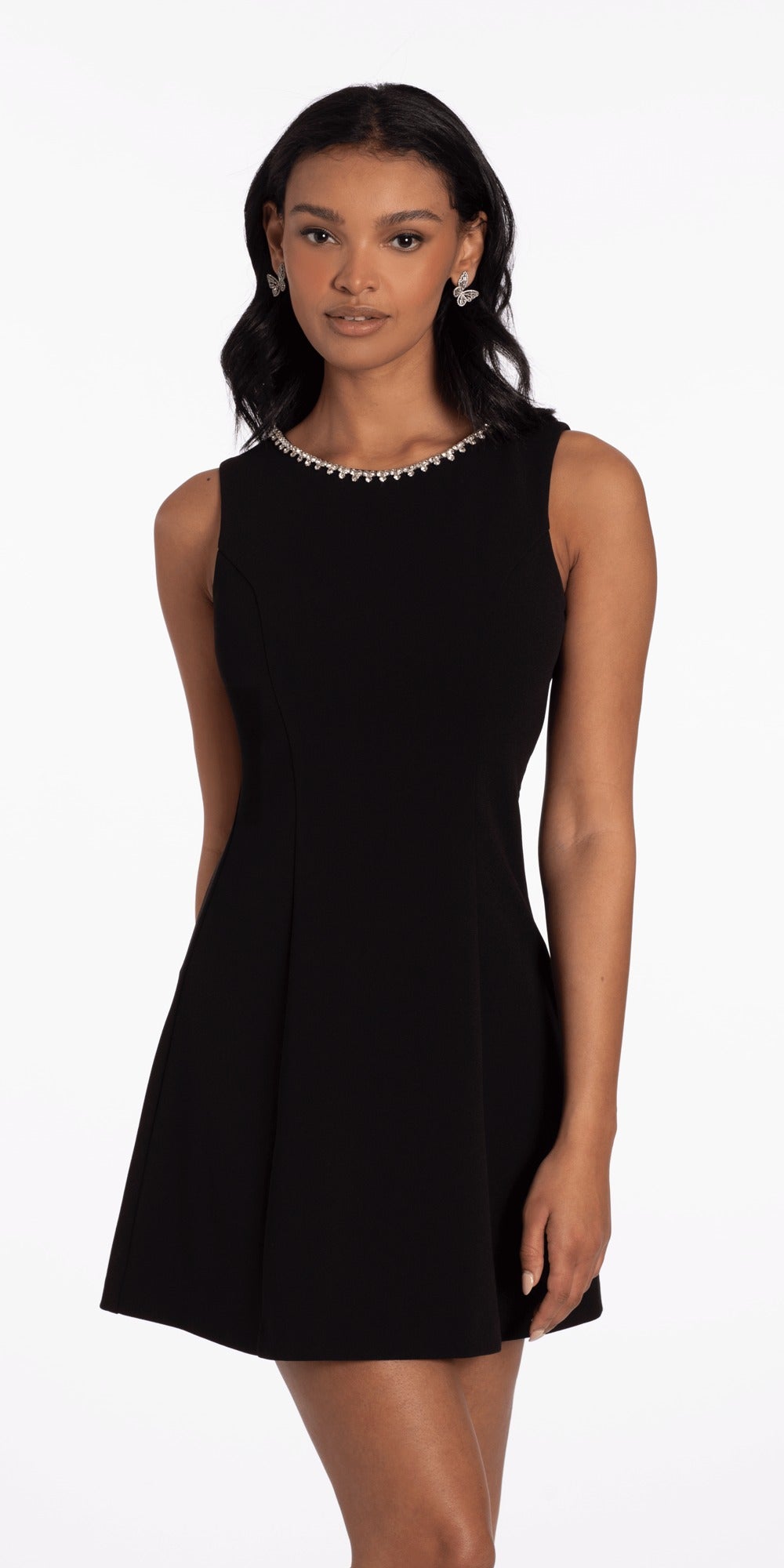 Chiffon Off the Shoulder Drape High Low Dress with Ruffle Hem