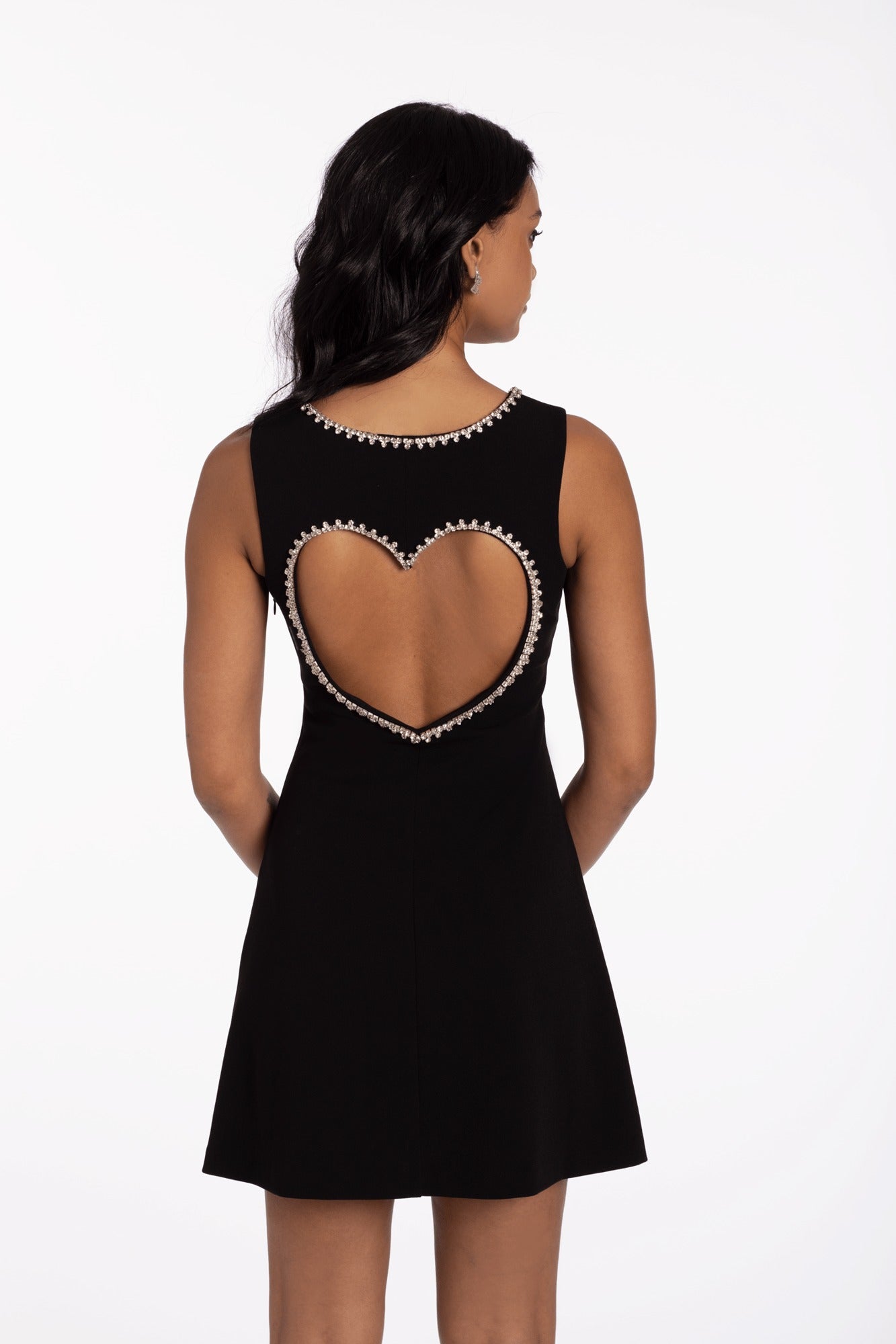 Chiffon Off the Shoulder Drape High Low Dress with Ruffle Hem