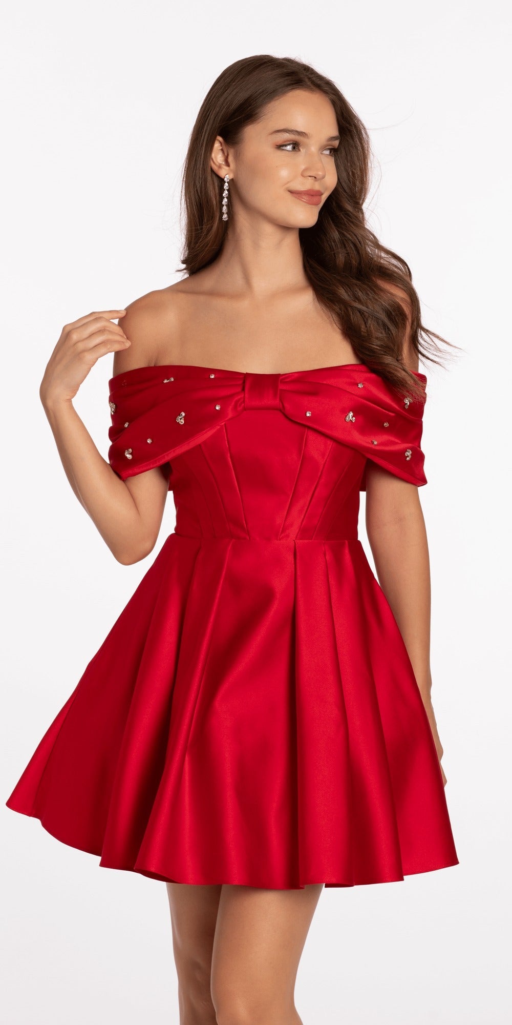 Sweetheart Glitter Corset V Back Mermaid Dress