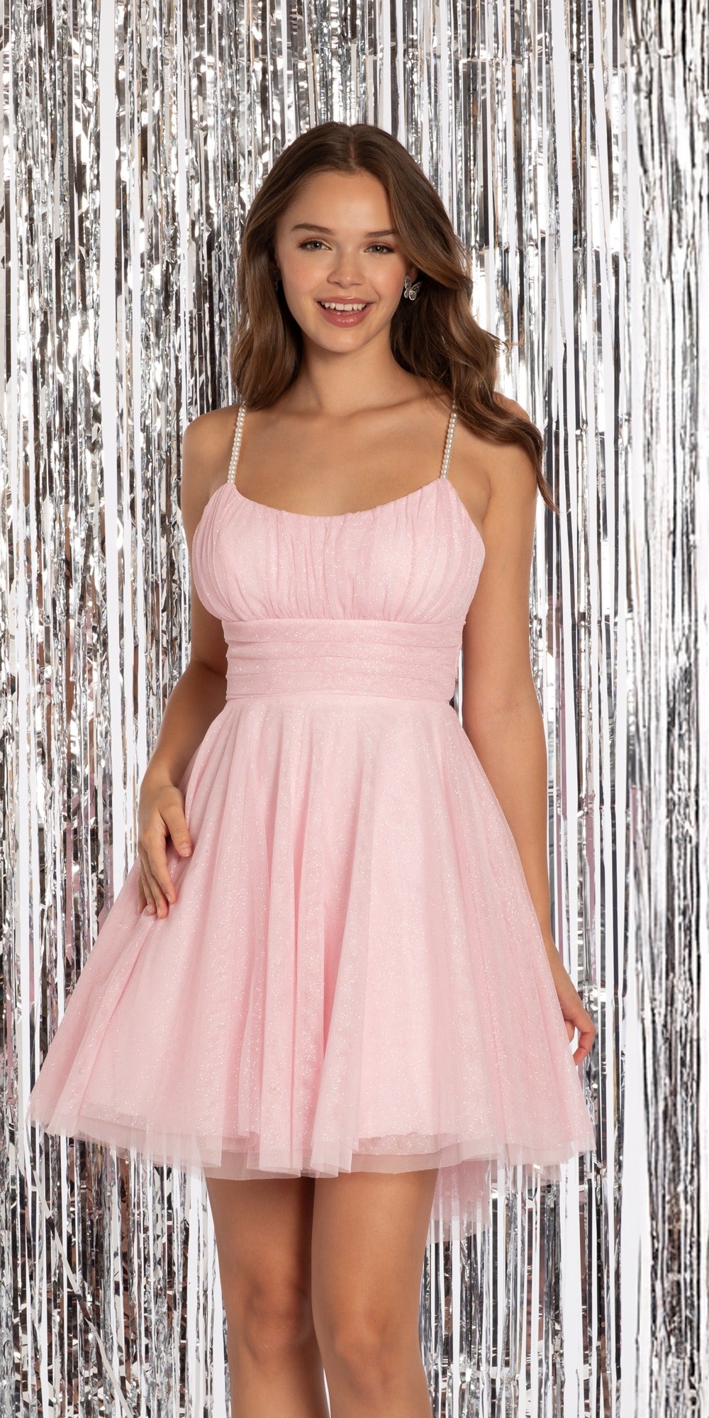 Sweetheart Floral Embellished Corset Corkscrew Ballgown