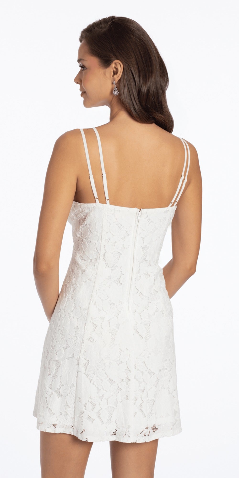 Glitter Mesh Sweetheart Lace Up Back Ballgown