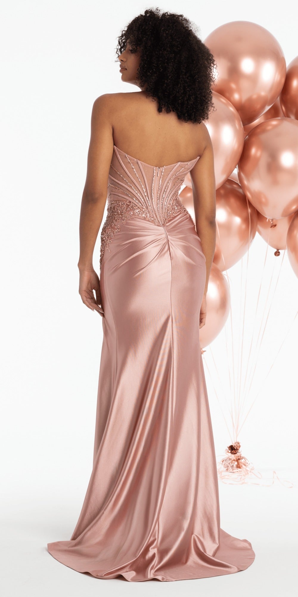 Scoop Neck Chiffon Flutter Sleeve Embroidered A-line Dress