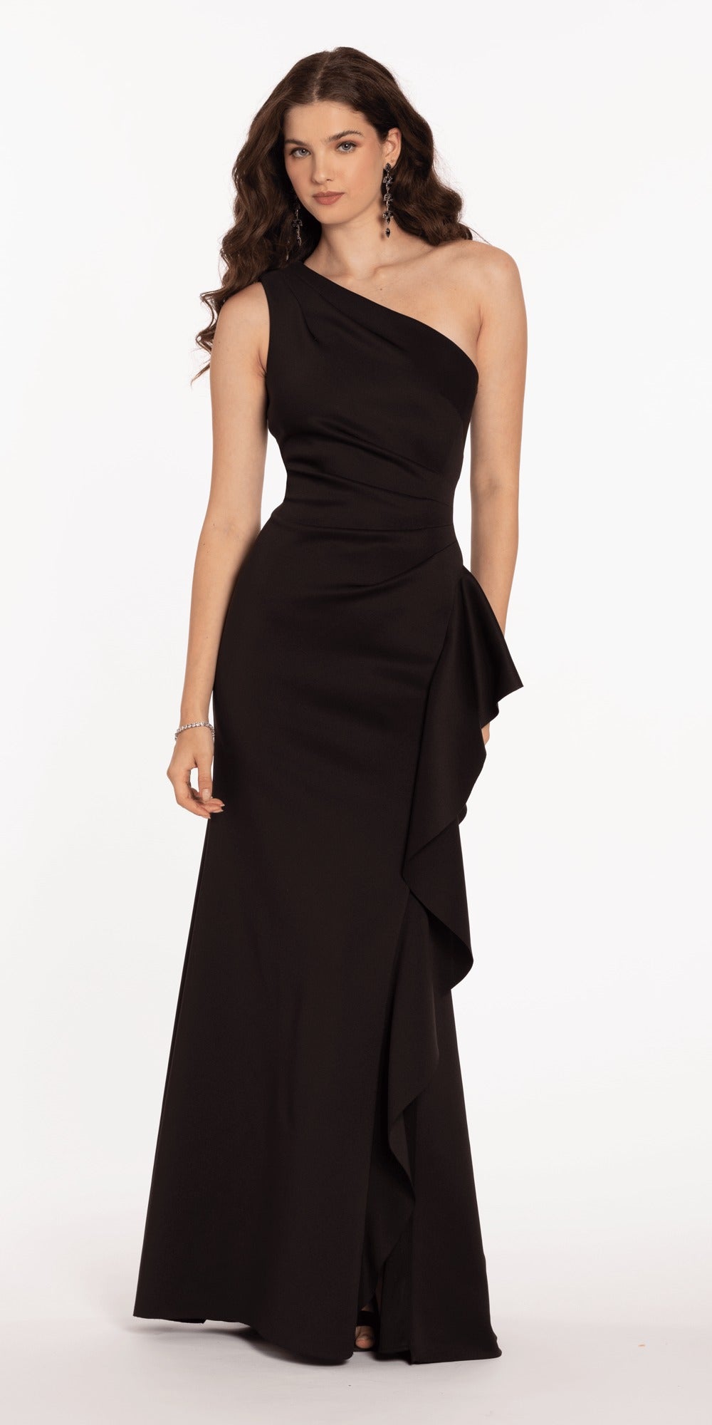 Floral Sequin Sweetheart Woven Fit and Flare Dress