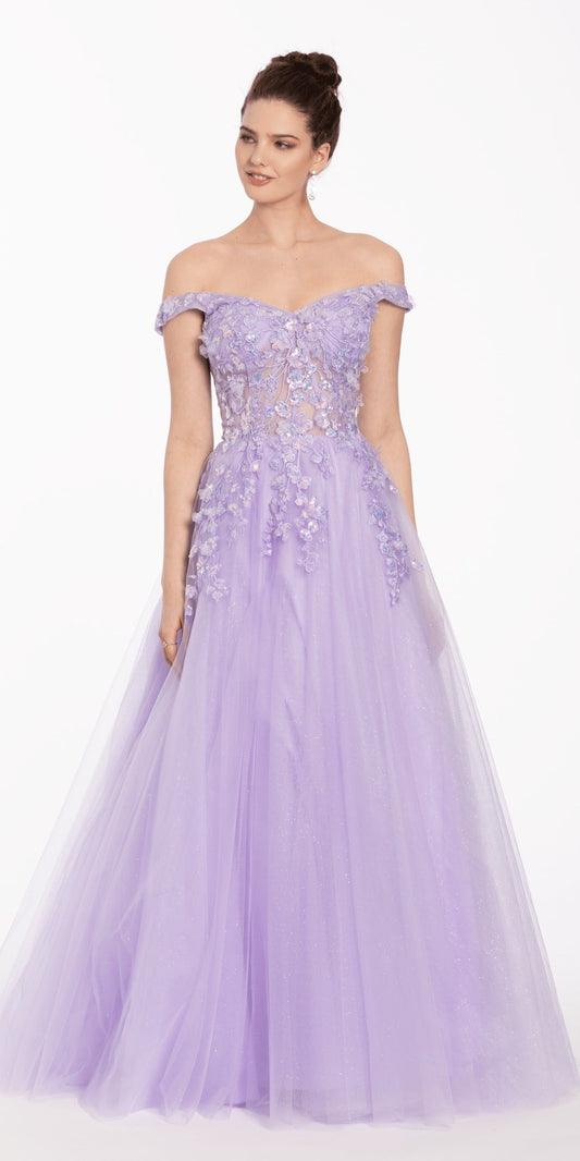Strappy Back Glitter Mesh Sweetheart Mermaid Dress