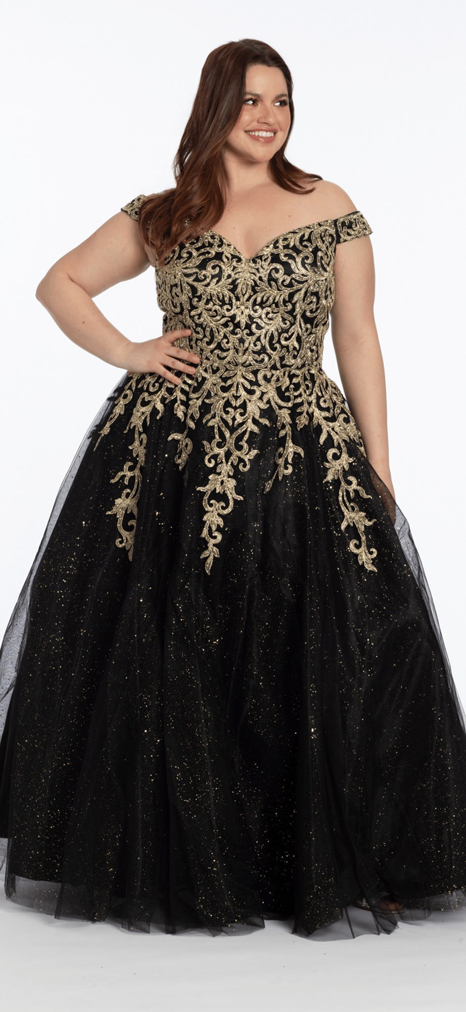 Two Tone Strapless Velvet Skater dress with Mesh Skirt
